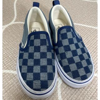 ヴァンズ(VANS)のVANS スリッポン　チェッカー　18cm(スニーカー)