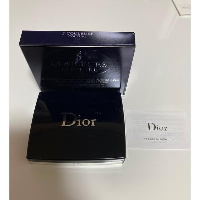 Christian Dior(クリスチャンディオール)のディオール　サンククルールクチュール　チュチュ　769 美品　アイシャドウ コスメ/美容のベースメイク/化粧品(アイシャドウ)の商品写真