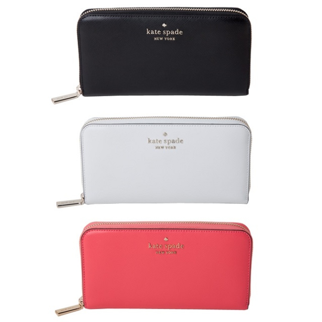 ケイトスペード kate spade レザー 長財布 wlr00130 001レディース