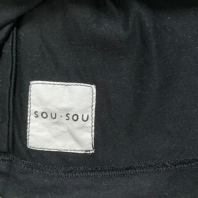 SOU・SOU(ソウソウ)のSOU・SOU 風靡 黒/ソウソウ カットソー   Ｔシャツ レディースのトップス(カットソー(長袖/七分))の商品写真