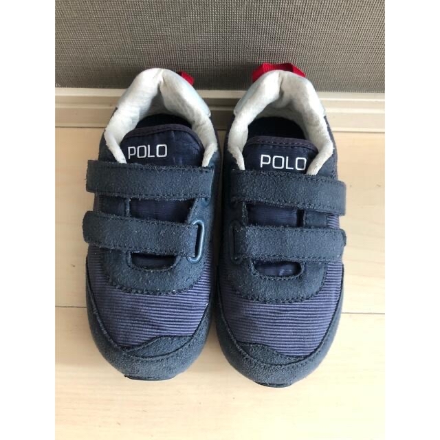 POLO RALPH LAUREN(ポロラルフローレン)の15cm ✴︎ラルフローレン　スニーカー　紺色 キッズ/ベビー/マタニティのキッズ靴/シューズ(15cm~)(スニーカー)の商品写真