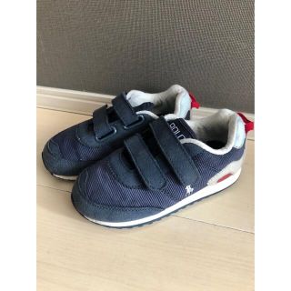 ポロラルフローレン(POLO RALPH LAUREN)の15cm ✴︎ラルフローレン　スニーカー　紺色(スニーカー)