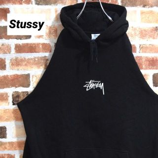 STUSSY - 《ステューシー》刺繍センターロゴ XL相当ビッグサイズ