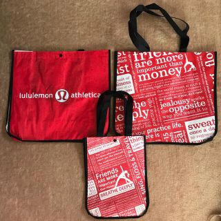 ルルレモン(lululemon)のlululemon ショップバッグ　大２枚、小1枚(ショップ袋)