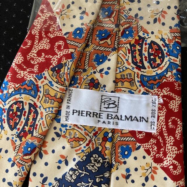 Pierre Balmain(ピエールバルマン)のネクタイ　ピエールバルマン　新品未使用 メンズのファッション小物(ネクタイ)の商品写真