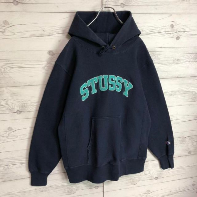 【限定コラボ】Stussy チャンピオン 平手友梨奈 リバースウィーブ パーカー