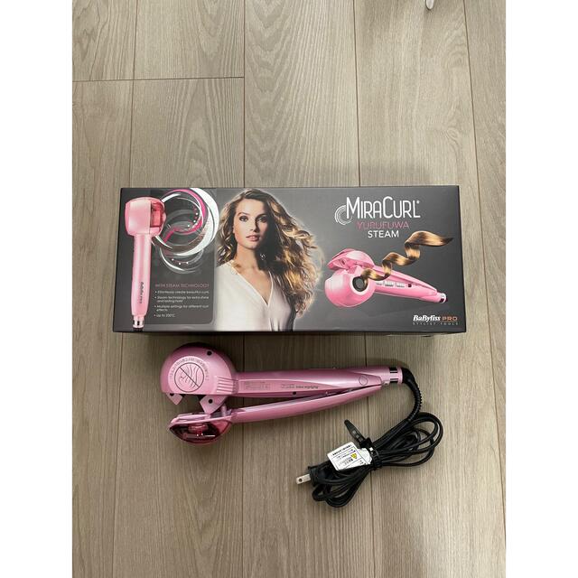 BaByliss ミラカール ゆるふわスチーム BABMC2PJ スマホ/家電/カメラの美容/健康(ヘアアイロン)の商品写真