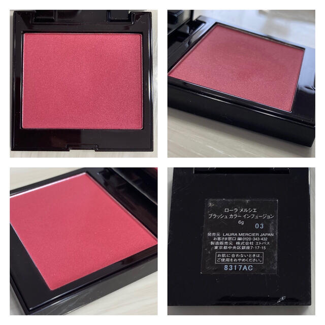 laura mercier(ローラメルシエ)の【残量９.５割】ローラメルシエ/ブラッシュカラーインフュージョン#03 コスメ/美容のベースメイク/化粧品(チーク)の商品写真