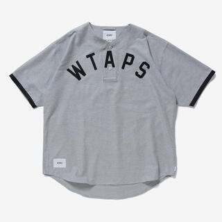 ダブルタップス(W)taps)のWTAPS LEAGUE SS COTTON FLANNEL GRAY サイズM(シャツ)