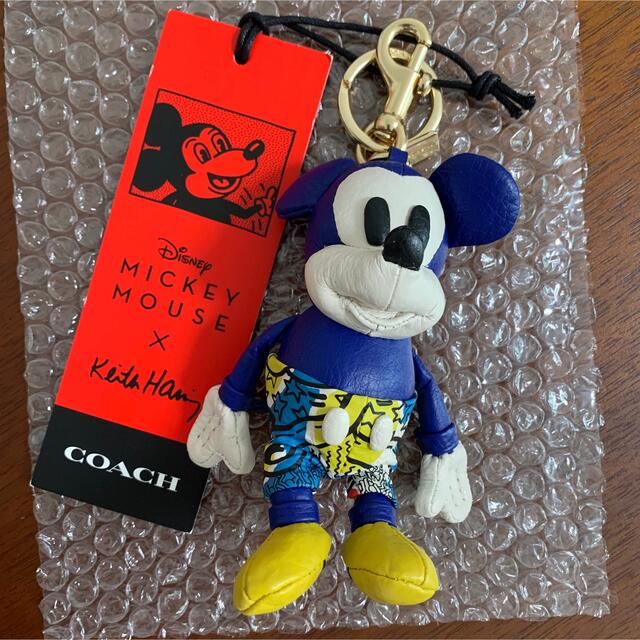 COACH コーチ ミッキー キースヘリング バッグチャーム キーホルダー