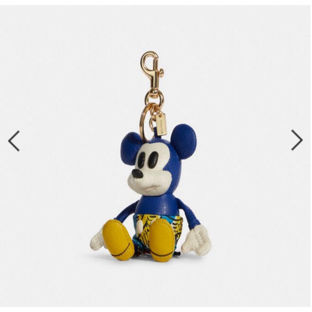 DISNEY X COACHミッキーマウス コレクティブル バッグ チャーム