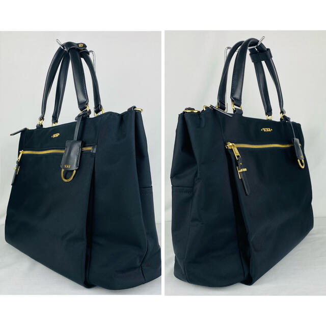 TUMI(トゥミ)の【美品】TUMI / レディース / トートバッグ 2way / ブラック レディースのバッグ(ショルダーバッグ)の商品写真