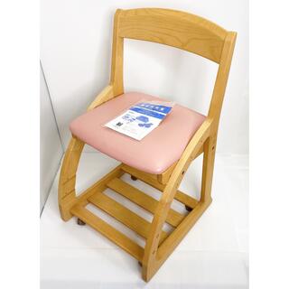 【極美品】キャスター付 KARIMOKU カリモク 学習木製椅子 XT0801