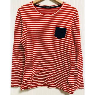 バーバリーブラックレーベル(BURBERRY BLACK LABEL)の8712 バーバリーブラックレーベル ボーダーロンＴ Z990(Tシャツ/カットソー(七分/長袖))