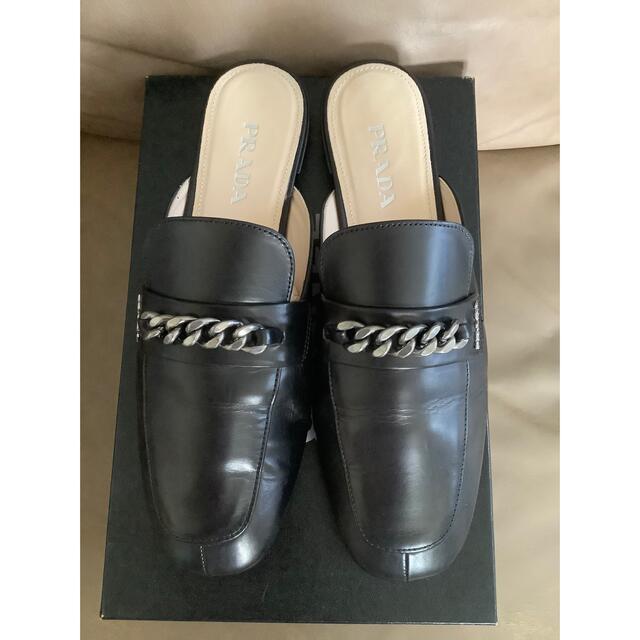 最大95%OFFクーポン PRADA ローファー 黒 asakusa.sub.jp