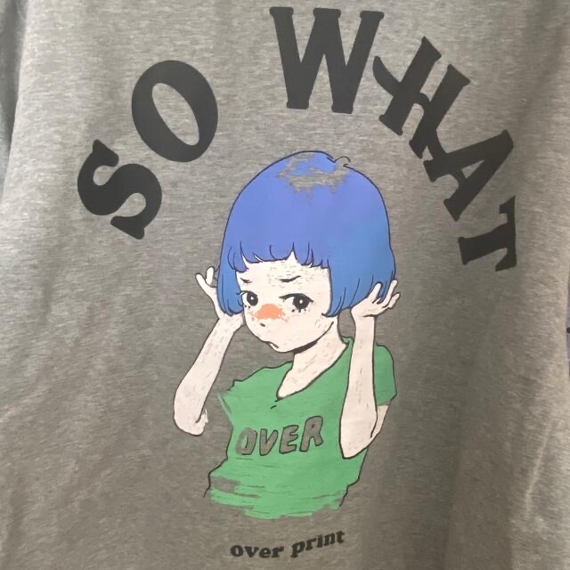 overprint SO WHAT パーカー Lサイズ 正規品