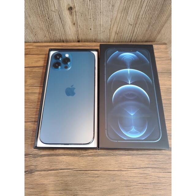 【超美品】iPhone12 Pro Max 128GB SIMフリー　ブルー