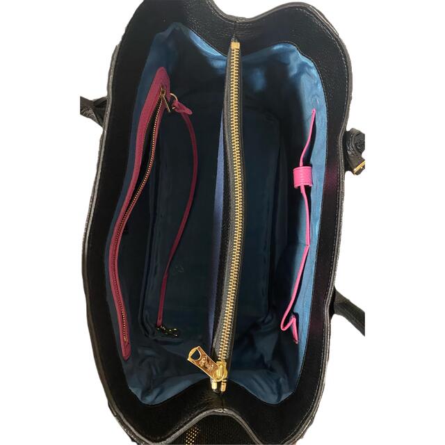 A.D.M.J.(エーディーエムジェイ)のA.D.M.J スワロフスキー　トートバッグ　ハンドバッグ レディースのバッグ(ハンドバッグ)の商品写真