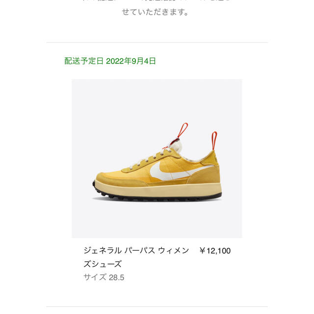 ナイキ×トムサックス　NIKE×TOM SACHS 2