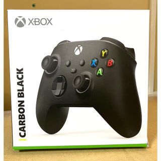 新品未開封 X box ワイヤレス コントローラー （カーボンブラック） 箱キズ