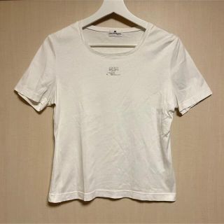 クレージュ(Courreges)のcourreges クレージュ ロゴT 半袖Tシャツ ラメ(Tシャツ(半袖/袖なし))