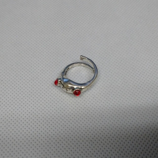 リング カエル フリーサイズ シルバー オープンリング 新品 カエル 指輪 男女 メンズのアクセサリー(リング(指輪))の商品写真