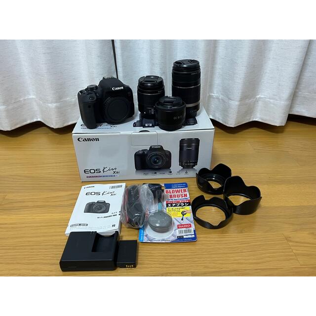 Canon - Canon EOS Kiss X9i  手振れ補正ダブル+単焦点レンズ