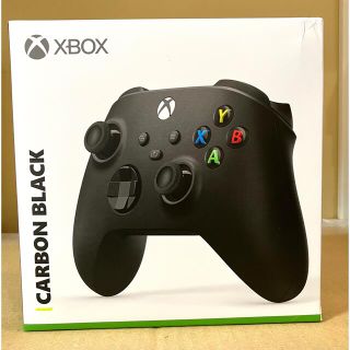 エックスボックス(Xbox)の新品未開封 X box ワイヤレス コントローラー （カーボンブラック） 箱キズ(その他)