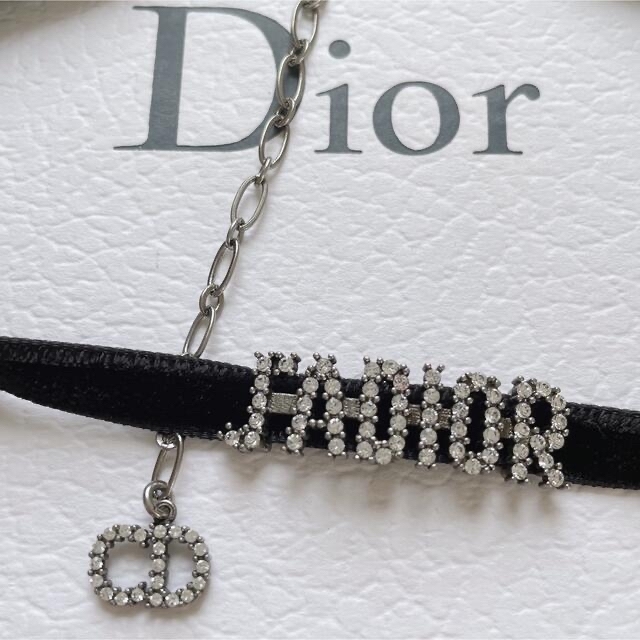 ☆東京販売☆ ディオール Dior ネックレス チョーカー ベルベット ...