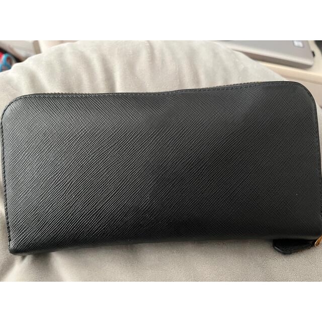 PRADA - 【説明要確認】PRADA長財布 ラウンドジップ リボン