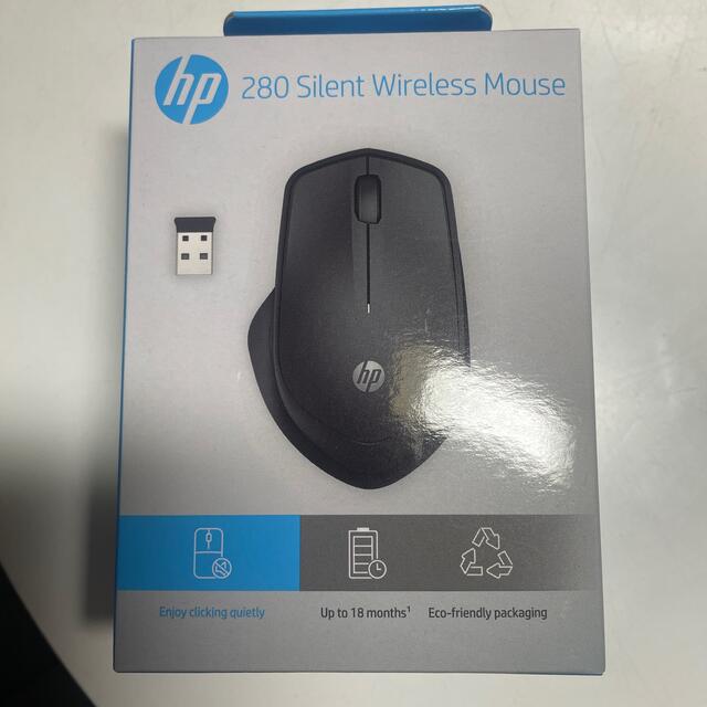 HP(ヒューレットパッカード)のhp 280silent wireless mouse ワイヤレス　マウス スマホ/家電/カメラのPC/タブレット(PC周辺機器)の商品写真