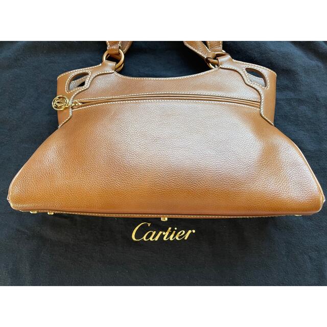 Cartier(カルティエ)のCartier【カルティエ】マルチェロ レザー ハンドバッグ レディースのバッグ(ハンドバッグ)の商品写真