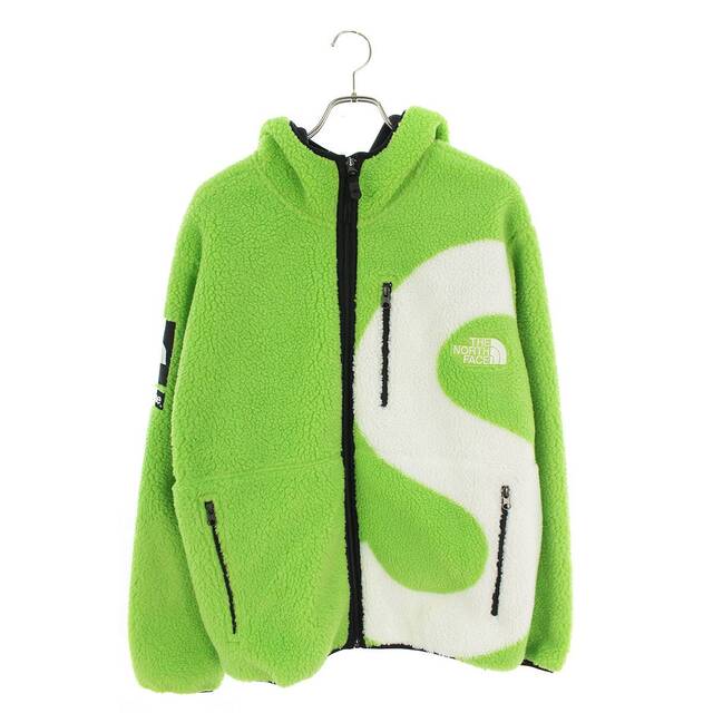 Supreme - シュプリーム ×ノースフェイス/THE NORTH FACE 20AW S Logo Hooded Fleece Jacket Sロゴフーデッドフリースジャケットブルゾン メンズ L
