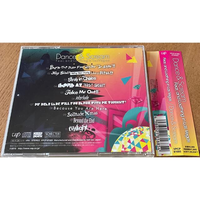 Dance & Scream Fear,and Loathing in L.V. エンタメ/ホビーのCD(ポップス/ロック(邦楽))の商品写真