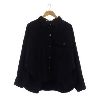 ENFOLD(シャツ/ブラウス(長袖/七分) ・ ブラック/黒色系)の ENFOLD(シャツ/ブラウス(長袖/七分) ・ ブラック/黒色系)の