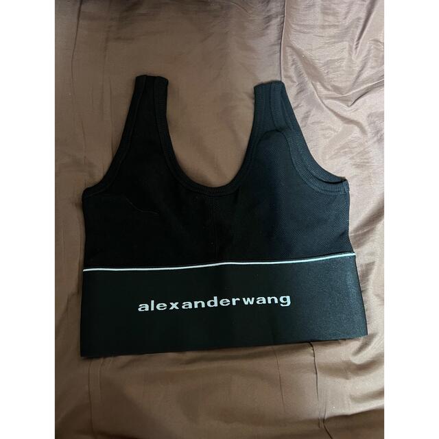 Alexander wang アレキサンダーワン ブラ ロゴ ブラトップ