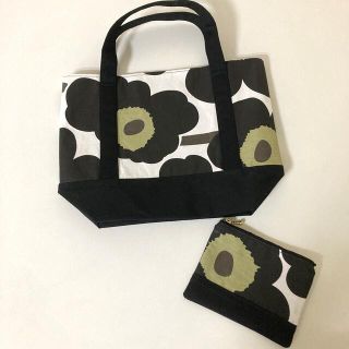 マリメッコ(marimekko)の【ハンドメイド】marimekko ウニッコ ミニトートバッグ(バッグ)