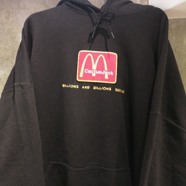 お買得】 【XXLセンター刺繍】TRAVIS SCOTT マクドナルド パーカー