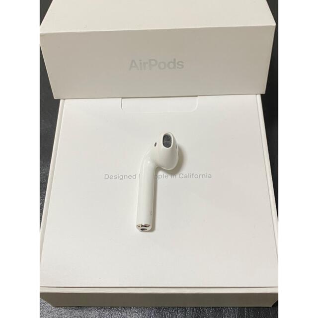 Apple(アップル)のエアーポッズ AirPods 第二世代 R 右耳のみ 片耳 スマホ/家電/カメラのオーディオ機器(ヘッドフォン/イヤフォン)の商品写真