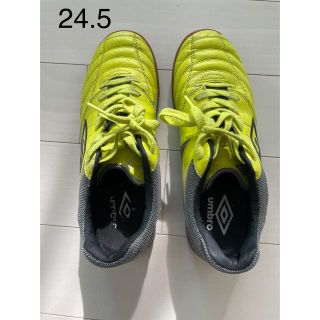 アンブロ(UMBRO)のumbro フットサルシューズ　室内用　24.5(シューズ)