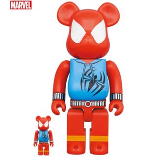 メディコムトイ(MEDICOM TOY)のBE@RBRICK SCARLET SPIDER 100％ & 400％(SF/ファンタジー/ホラー)