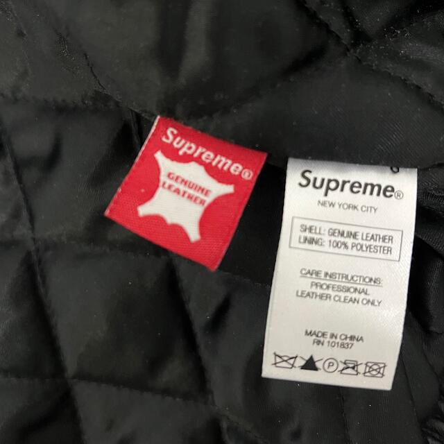 17FW Supreme Scarface Leather Jacket S