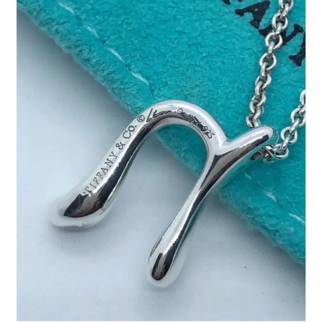 しておりま Tiffany Tiffanyティファニーイニシャルネックレスnの通販