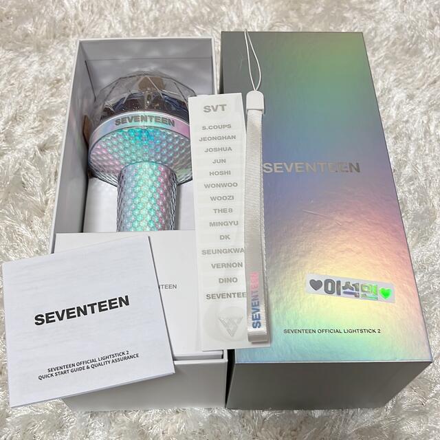 新品 SEVENTEEN 公式ペンライト VER.2 CARAT棒 新品 SEVENTEEN 公式ペンライト VER.2 CARAT棒