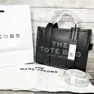 マークジェイコブス(MARC JACOBS)の【新品】MARC JACOBS THE LEATHER MINI 2WAY　黒(トートバッグ)