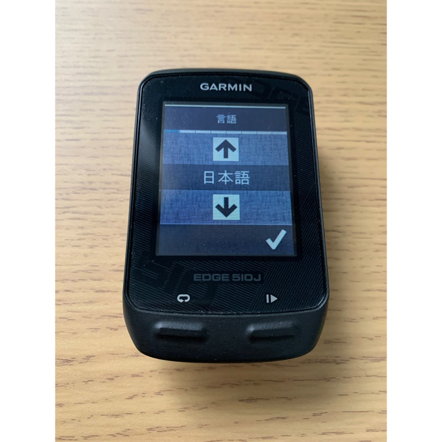 【美品】GARMIN EDGE 510J  ガーミン エッジ 510Jスポーツ/アウトドア