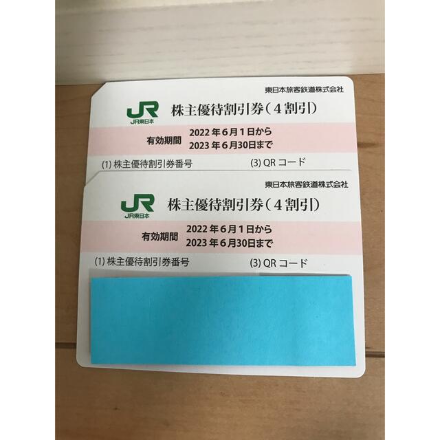 ☆JR東日本株主優待割引券2枚