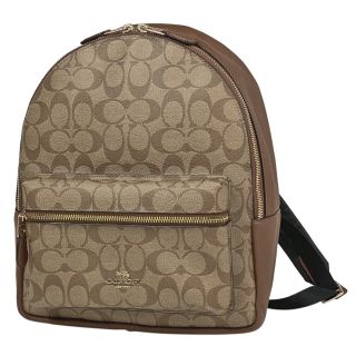 コーチ(COACH)のコーチ シグネチャー リュックサック レディース 【中古】(リュック/バックパック)