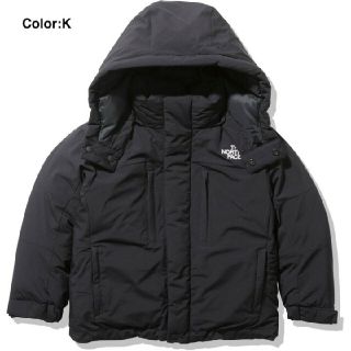 ザノースフェイス(THE NORTH FACE)の新品 ノースフェイス エンデュランスバルトロジャケット ダウン ブラック 100(ジャケット/上着)