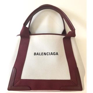 バレンシアガ(Balenciaga)の売り切れ美品★バレンシアガ　ミディアムカバス　ボルドー(ハンドバッグ)